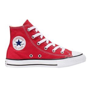 Converse Childrens/Kids Chuck Canvas High Cut Sneakers / Red